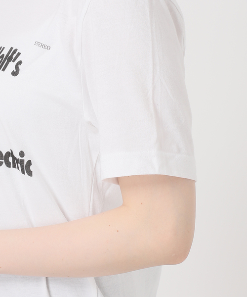 EDIT. FOR LULU(エディットフォールル)の「【BLUESCENTRIC / ブルースセントリック】HOWLINWOLF TEE(Tシャツ/カットソー・レディース・ホワイト・SMALL)」の11枚目の写真