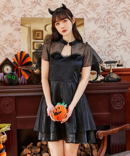 ミニデビル 」 ハロウィン コスプレ 衣装 デビル 悪魔 仮装 大人