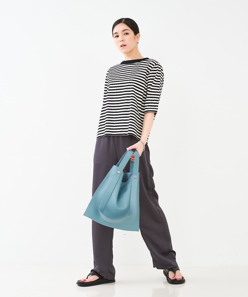 WEB限定】【BEAURE/ヴュレ】カウレザー 2WAY ハンドル トートバッグ