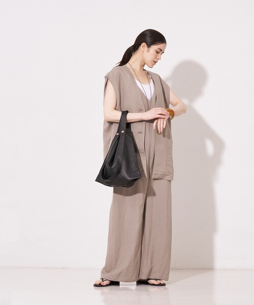 WEB限定】【BEAURE/ヴュレ】カウレザー 2WAY ハンドル トートバッグ