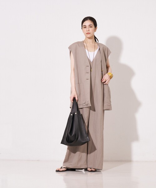 WEB限定】【BEAURE/ヴュレ】カウレザー 2WAY ハンドル トートバッグ
