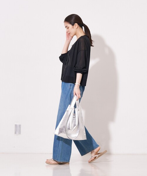 WEB限定】【BEAURE/ヴュレ】カウレザー 2WAY ハンドル トートバッグ