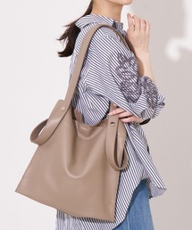 Beau're | 【WEB限定】【BEAURE/ヴュレ】カウレザー 2WAY ハンドル トートバッグ(トートバッグ)