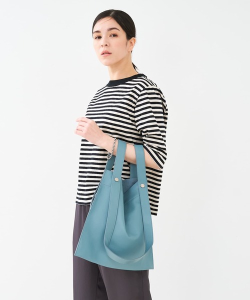 WEB限定】【BEAURE/ヴュレ】カウレザー 2WAY ハンドル トート