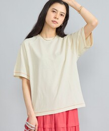 MARKET(マーケット)オーガニックコットン配色ステッチTシャツ