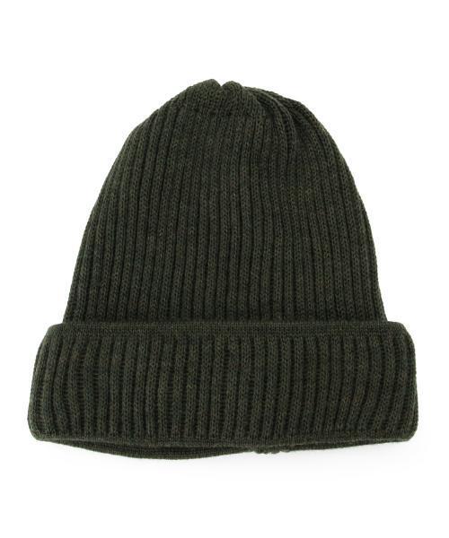 BEAMS BOY（ビームスボーイ）の「LEUCHTFEUER / メリノウール ワッチキャップ（ニットキャップ/ビーニー・レディース・ベージュ/ワイン/オリーブ・ONE SIZE）」の5枚目の写真