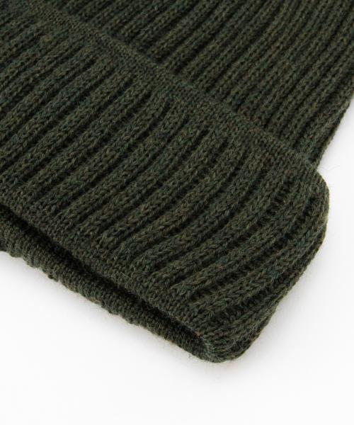 BEAMS BOY（ビームスボーイ）の「LEUCHTFEUER / メリノウール ワッチキャップ（ニットキャップ/ビーニー・レディース・ベージュ/ワイン/オリーブ・ONE SIZE）」の12枚目の写真