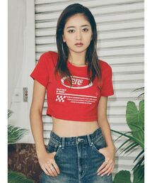 EVRIS | 【みちょぱコラボ】MEロゴクロップドTシャツ(Tシャツ/カットソー)