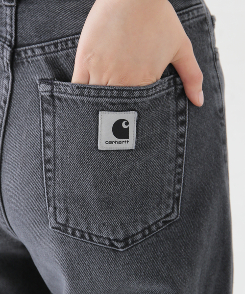 Carhartt WIP(カーハートダブリューアイピー)の「CARHARTT W JANE PANT I030497(デニムパンツ・レディース・ブラック・26/25)」の16枚目の写真