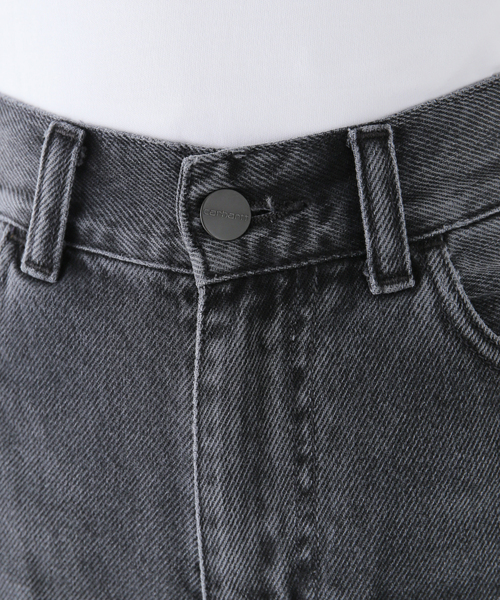 Carhartt WIP(カーハートダブリューアイピー)の「CARHARTT W JANE PANT I030497(デニムパンツ・レディース・ブラック・26/25)」の20枚目の写真