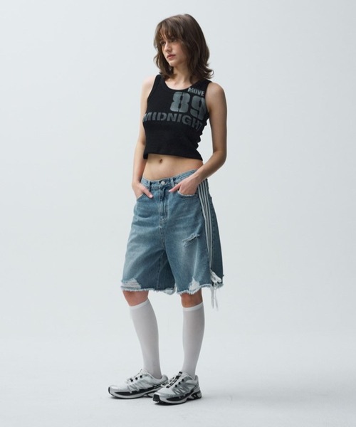 タンクトップ ノースリーブ Midnight Move／89スプレーキャミ レディース Midnight Move（ミッドナイトムーブ）の「Midnight Move／89
