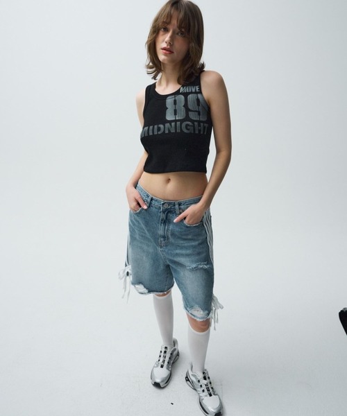 タンクトップ ノースリーブ Midnight Move／89スプレーキャミ レディース Midnight Move（ミッドナイトムーブ）の「Midnight Move／89