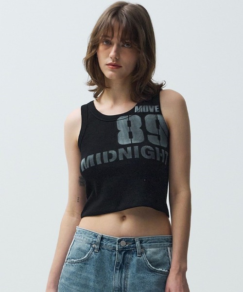 タンクトップ ノースリーブ Midnight Move／89スプレーキャミ レディース Midnight Move（ミッドナイトムーブ）の「Midnight Move／89
