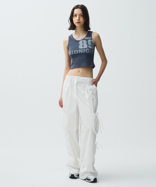 Midnight Move（ミッドナイトムーブ）の「Midnight Move／89スプレーキャミ（タンクトップ・レディース・ブラック/ピンク/ネイビー・FREE）」の19枚目の写真