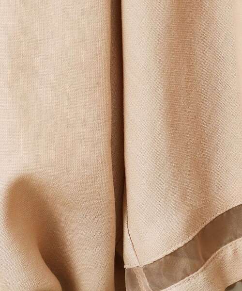 OPAQUE.CLIP（オペークドットクリップ）の「◆2WAYギャザーフレアスリーブブラウス【洗濯機洗い可】（シャツ/ブラウス・レディース・ベージュ/ブラック/ホワイト・40/38/42）」の11枚目の写真