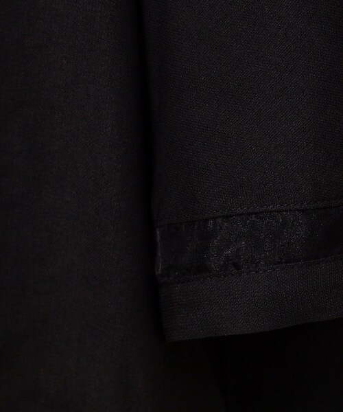 OPAQUE.CLIP（オペークドットクリップ）の「◆2WAYギャザーフレアスリーブブラウス【洗濯機洗い可】（シャツ/ブラウス・レディース・ベージュ/ブラック/ホワイト・40/38/42）」の15枚目の写真