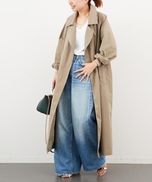 Deuxieme Classe HIGH POP トレンチコート Deuxieme Classe コート トレンチコート HIGH POP : ZOZOTOWN