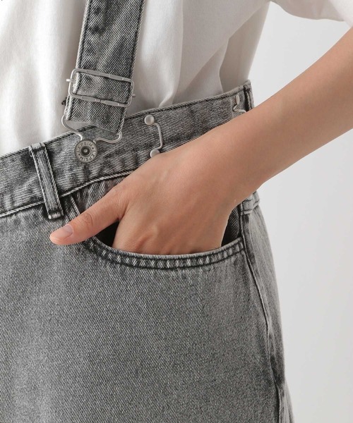 LEPSIM（レプシィム）の「マルチリメイクデニムジャンパースカート　987254（ジャンパースカート・レディース・ブルー/グレー/ダークブルー・FREE）」の20枚目の写真