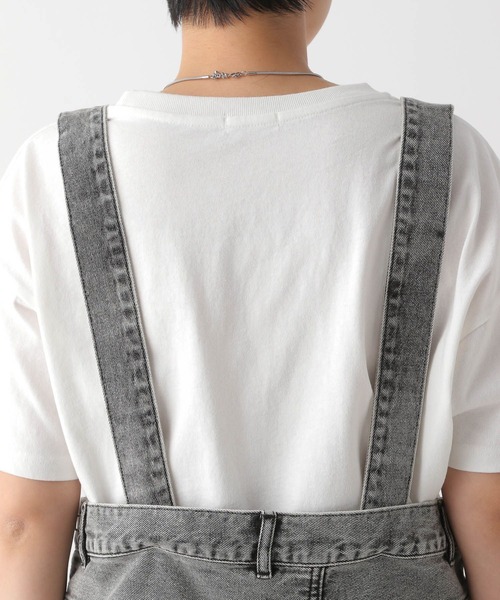 LEPSIM（レプシィム）の「マルチリメイクデニムジャンパースカート