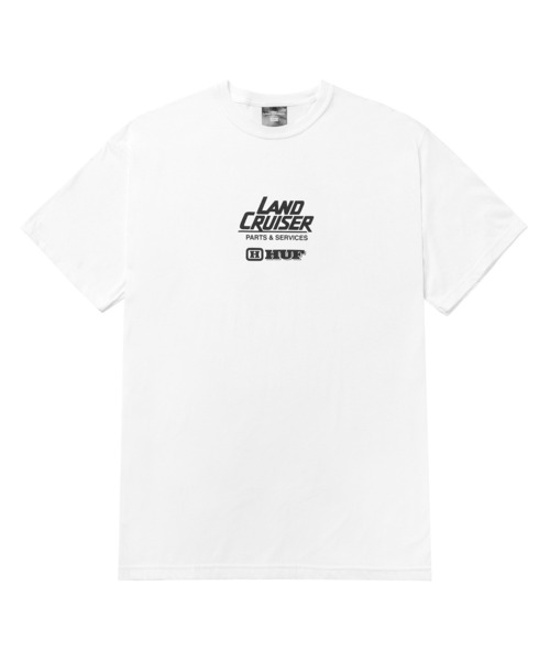 HUF X LAND CRUISER SHINE KEYCHAIN TEE / HUF ハフ トヨタ コラボ Tシャツ（Tシャツ/カットソー）｜HUF（ハフ）