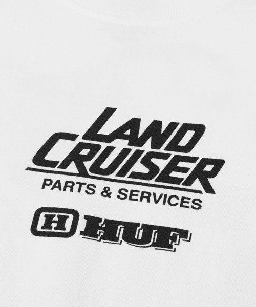 HUF X LAND CRUISER SHINE KEYCHAIN TEE / HUF ハフ トヨタ コラボ Tシャツ（Tシャツ/カットソー）｜HUF（ハフ）