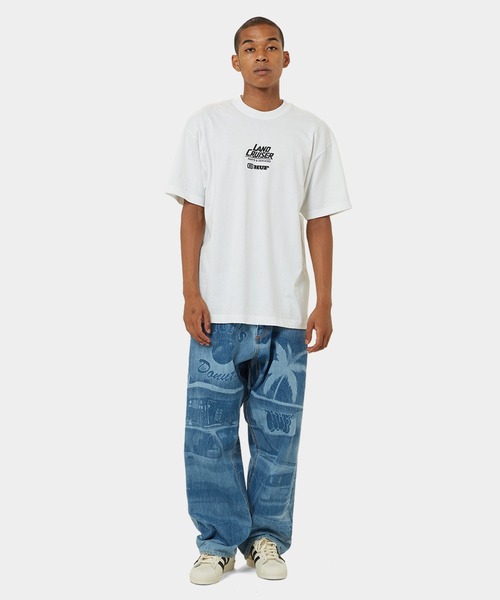 HUF X LAND CRUISER SHINE KEYCHAIN TEE / HUF ハフ トヨタ コラボ Tシャツ（Tシャツ/カットソー）｜HUF（ハフ）