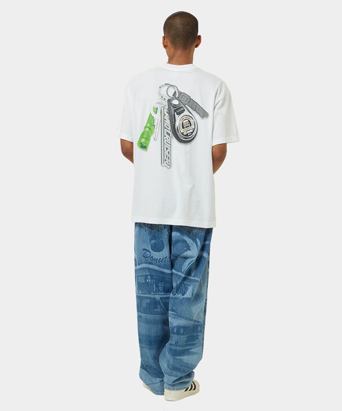 HUF X LAND CRUISER SHINE KEYCHAIN TEE / HUF ハフ トヨタ コラボ Tシャツ（Tシャツ/カットソー）｜HUF（ハフ）