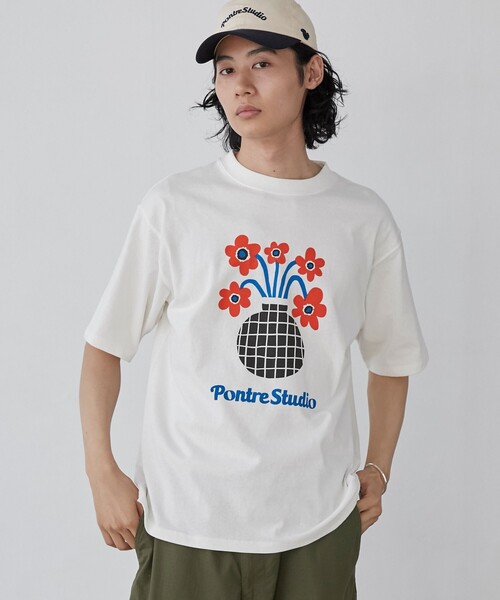coen(コーエン)の「The gift shop(ザ・ギフト・ショップ)プリントTシャツ(Tシャツ/カットソー・メンズ・その他4/その他7/その他6/その他8/その他1/その他2/その他3/その他5・S/M/L)」の9枚目の写真