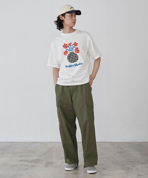 coen(コーエン)の「The gift shop(ザ・ギフト・ショップ)プリントTシャツ(Tシャツ/カットソー・メンズ・その他4/その他7/その他6/その他8/その他1/その他2/その他3/その他5・S/M/L)」の12枚目の写真