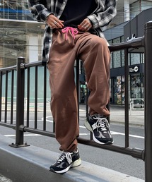 【United Athle】point color tapered rib sweat pants / ポイントカラー テーパード リブスウェットパンツ 5017 9974