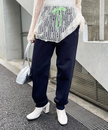 【United Athle】point color tapered rib sweat pants / ポイントカラー テーパード リブスウェットパンツ 5017 9974