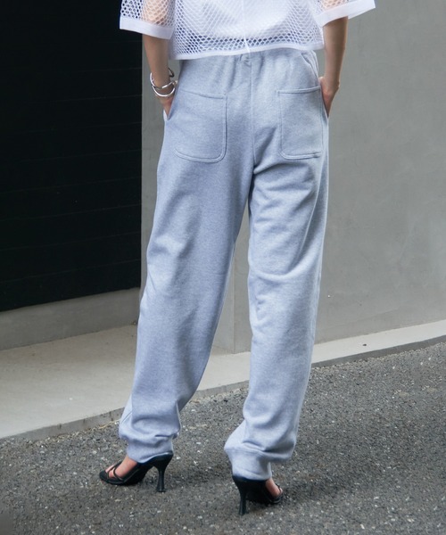 United Athle(ユナイテッドアスレ)の「【United Athle】point color tapered rib sweat pants / ポイントカラー テーパード リブスウェットパンツ 5017 9974(スウェットパンツ・メンズ・ブラック/グレー/オリーブ/ネイビー/ホワイト/バーガンディー/ダークブラウン・M/S/XL/L)」の9枚目の写真
