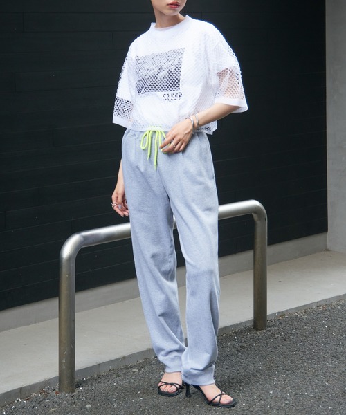 United Athle(ユナイテッドアスレ)の「【United Athle】point color tapered rib sweat pants / ポイントカラー テーパード リブスウェットパンツ 5017 9974(スウェットパンツ・メンズ・ブラック/グレー/オリーブ/ネイビー/ホワイト/バーガンディー/ダークブラウン・M/S/XL/L)」の12枚目の写真