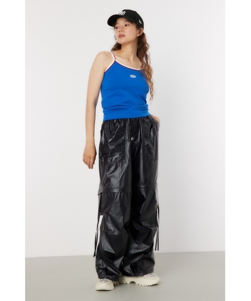 RODEO CROWNS WIDE BOWL（ロデオクラウンズワイドボウル）の「メタリックパラシュートパンツ（その他パンツ・レディース・ブラック/ライトピンク/シルバー・FREE）」の12枚目の写真