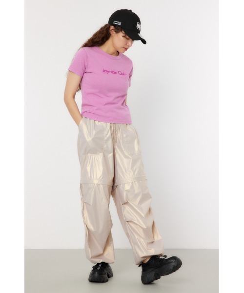 RODEO CROWNS WIDE BOWL（ロデオクラウンズワイドボウル）の「メタリックパラシュートパンツ（その他パンツ・レディース・ブラック/ライトピンク/シルバー・FREE）」の17枚目の写真