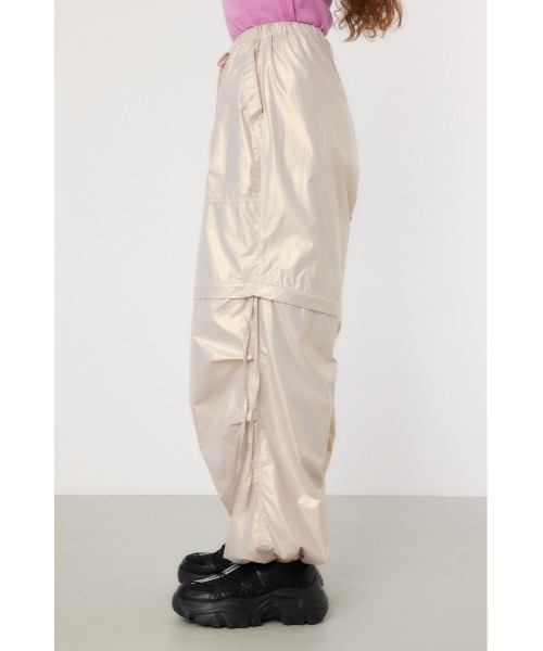 RODEO CROWNS WIDE BOWL（ロデオクラウンズワイドボウル）の「メタリックパラシュートパンツ（その他パンツ・レディース・ブラック/ライトピンク/シルバー・FREE）」の20枚目の写真