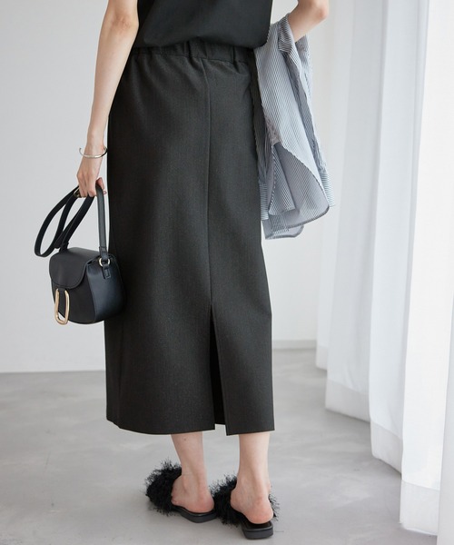 ROPE' PICNIC（ロペピクニック）の「ラメカットアイラインスカート（スカート・レディース・ブラック/カーキ/ベージュ系その他・38/40）」の11枚目の写真