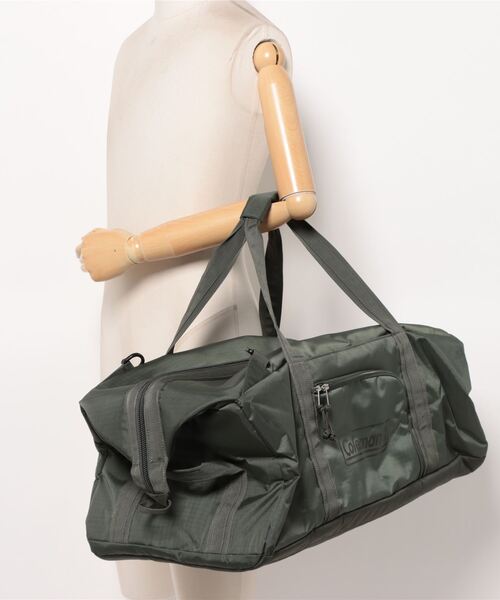 ﾊﾞｯｸﾊﾟｯｸﾎﾞｽﾄﾝ50(ﾌｫﾚｽﾄｸﾞﾘｰﾝ)（ボストンバッグ）｜Coleman