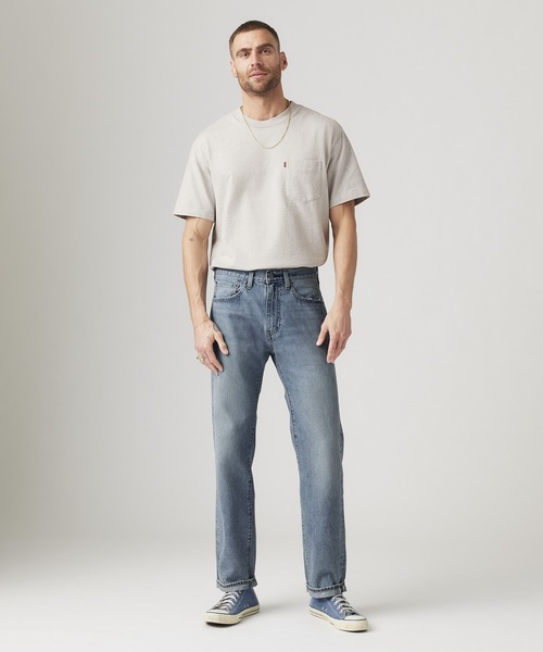 Levi's（リーバイス）の「Levi's/リーバイス 505(TM) レギュラーフィット ジーンズ ライトインディゴ（デニムパンツ・メンズ・ライトインディゴブルー・W32 L32/W31 L32/W30 L32/W29 L32/W28 L32/W36 L32/W34 L32/W33 L32）」の13枚目の写真