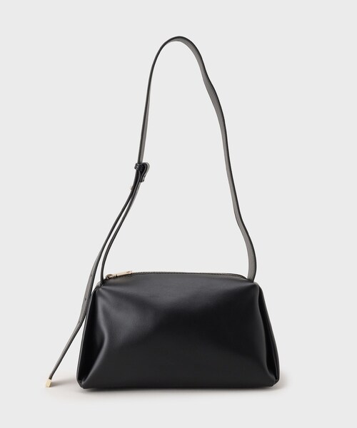 OPAQUE.CLIP（オペークドットクリップ）の「◆【軽量／2WAY】ワイドワンショルダーバッグ（ショルダーバッグ・レディース・ブラック/ベージュ・00）」の8枚目の写真