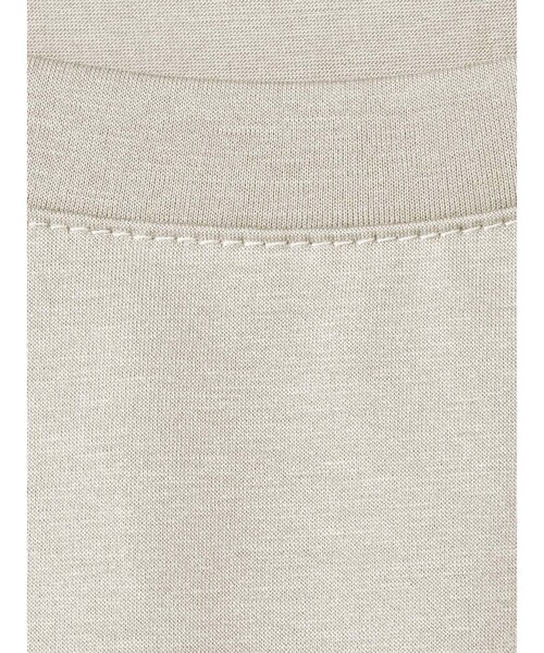 mizuiroind（ミズイロインド）の「mizuiro ind フレンチスリーブサイドアッププルオーバー（Tシャツ/カットソー・レディース・ネイビー/ホワイト/ブラック/ベージュ・FREE）」の11枚目の写真