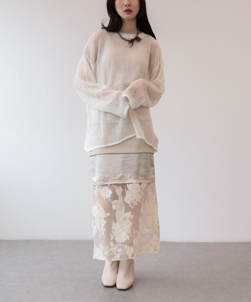 Three Four Time（ｽﾘｰﾌｫｰﾀｲﾑ）の「モヘアニット（ニット/セーター・レディース・ピンク・FREE）」の10枚目の写真