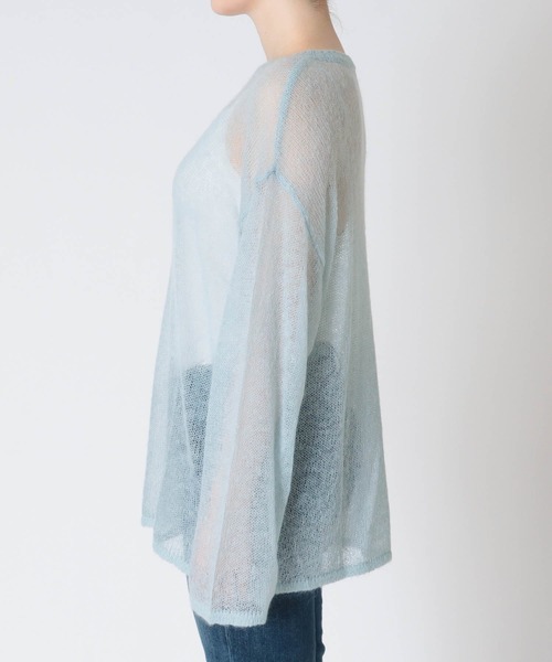 Three Four Time（ｽﾘｰﾌｫｰﾀｲﾑ）の「モヘアニット（ニット/セーター・レディース・ピンク・FREE）」の3枚目の写真