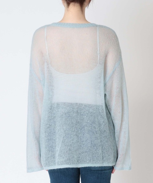 Three Four Time（ｽﾘｰﾌｫｰﾀｲﾑ）の「モヘアニット（ニット/セーター・レディース・ピンク・FREE）」の4枚目の写真