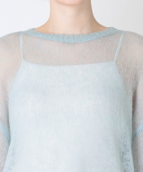 Three Four Time（ｽﾘｰﾌｫｰﾀｲﾑ）の「モヘアニット（ニット/セーター・レディース・ピンク・FREE）」の5枚目の写真