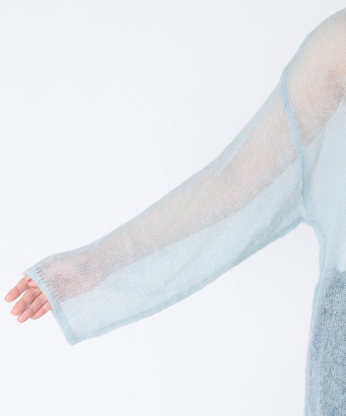 Three Four Time（ｽﾘｰﾌｫｰﾀｲﾑ）の「モヘアニット（ニット/セーター・レディース・ピンク・FREE）」の6枚目の写真