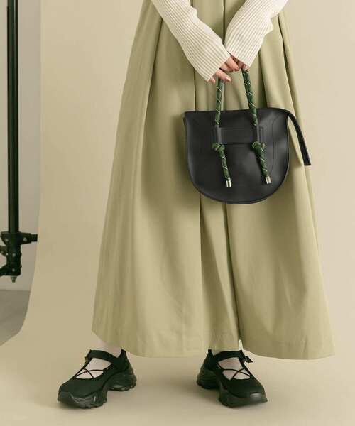 KBF(ケイビーエフ)の「ロープハンドBAG(ハンドバッグ・レディース・ブラウン/ブラック・ONE)」の6枚目の写真