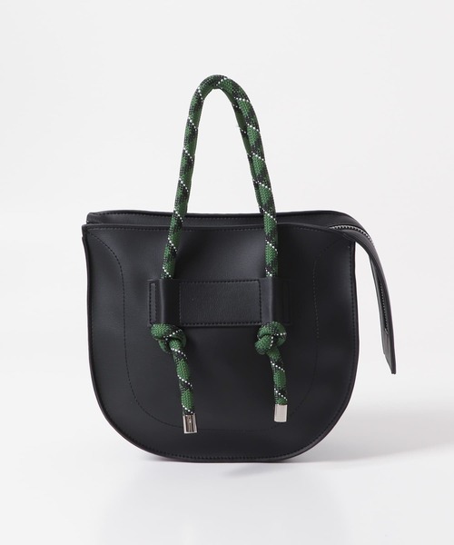 KBF(ケイビーエフ)の「ロープハンドBAG(ハンドバッグ・レディース・ブラウン/ブラック・ONE)」の10枚目の写真