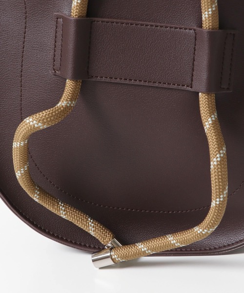 KBF(ケイビーエフ)の「ロープハンドBAG(ハンドバッグ・レディース・ブラウン/ブラック・ONE)」の14枚目の写真