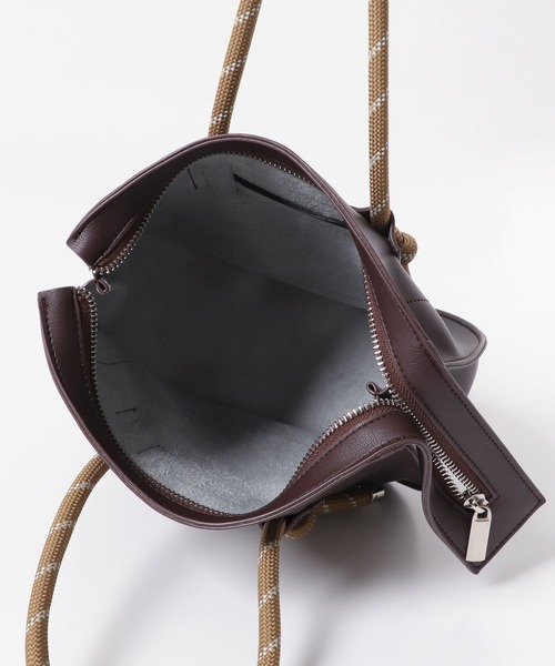 KBF(ケイビーエフ)の「ロープハンドBAG(ハンドバッグ・レディース・ブラウン/ブラック・ONE)」の15枚目の写真